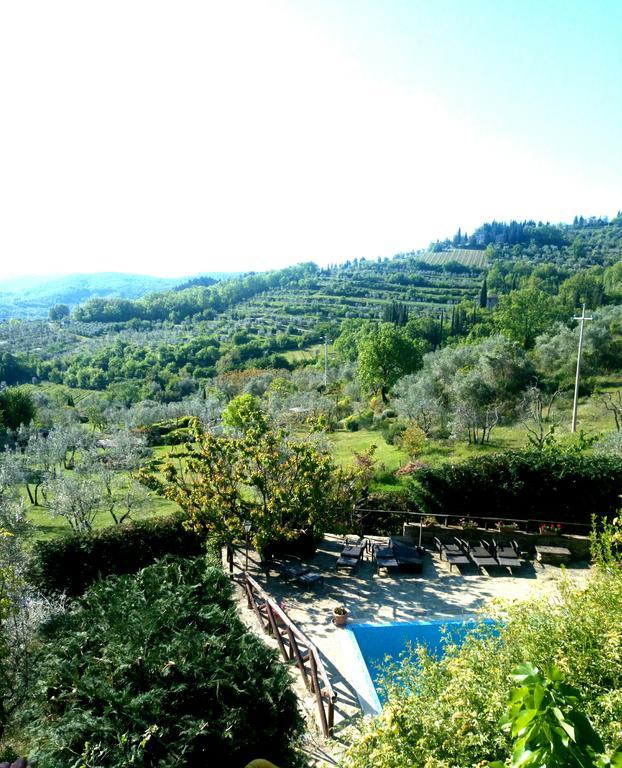 Casa Mezzuola Agriturismo Villa Greve in Chianti Bagian luar foto