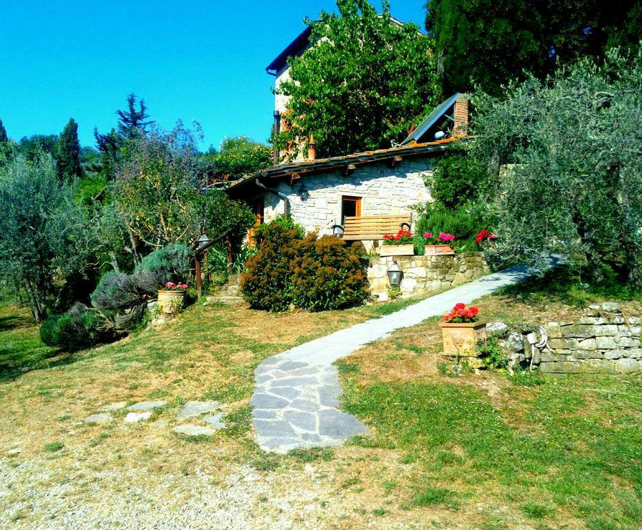 Casa Mezzuola Agriturismo Villa Greve in Chianti Bagian luar foto